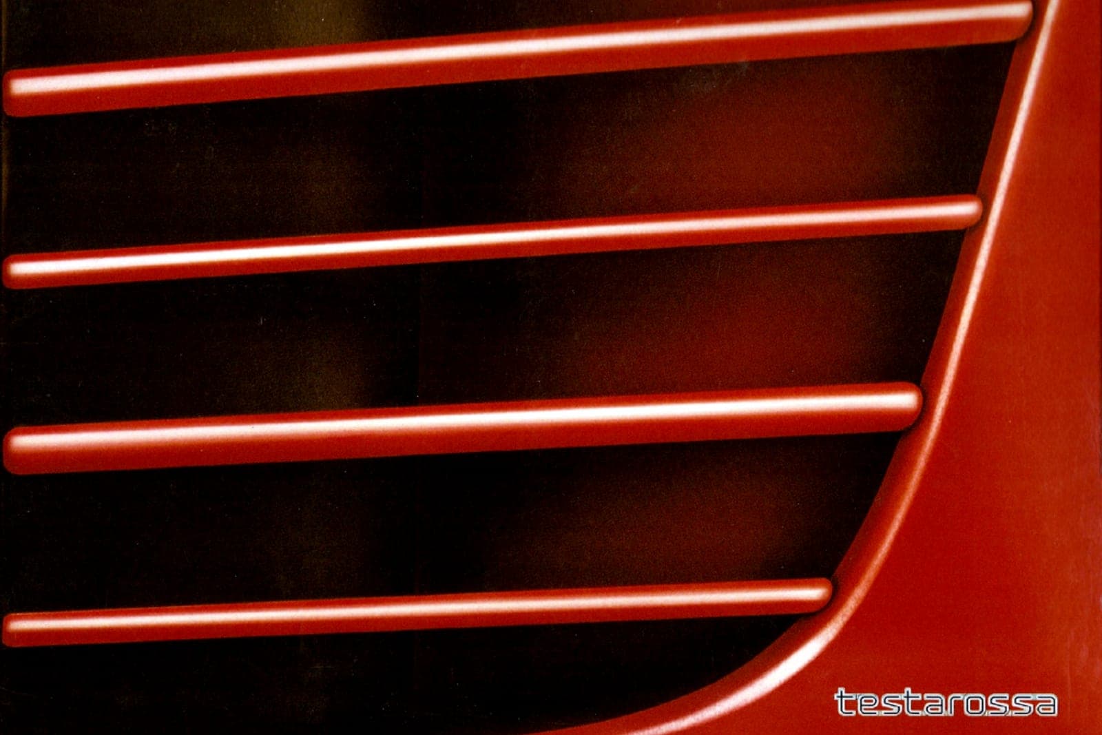 1984 Ferrari Testarossa brochure cover